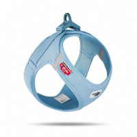 CURLI Perro Arnes Air-mesh Azul Claro Xs 34-38 Cm