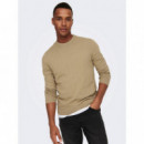 SOMENTE PULSEIRAS e Sweatshirts Pullover Chinchilla para homens