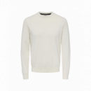 Jerséis y Sudaderas Jersey de Hombre ONLY&SONS Cloud Dancer