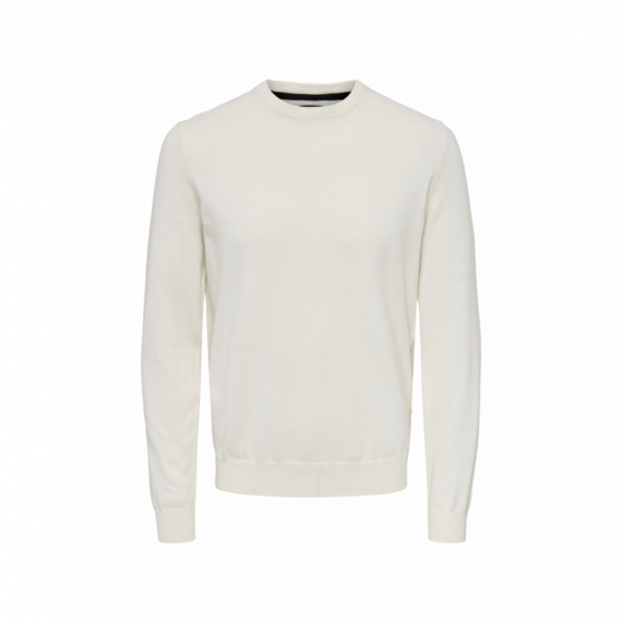 Jerséis y Sudaderas Jersey de Hombre ONLY&SONS Cloud Dancer