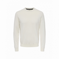 Jerséis y Sudaderas Jersey de Hombre ONLY&SONS Cloud Dancer