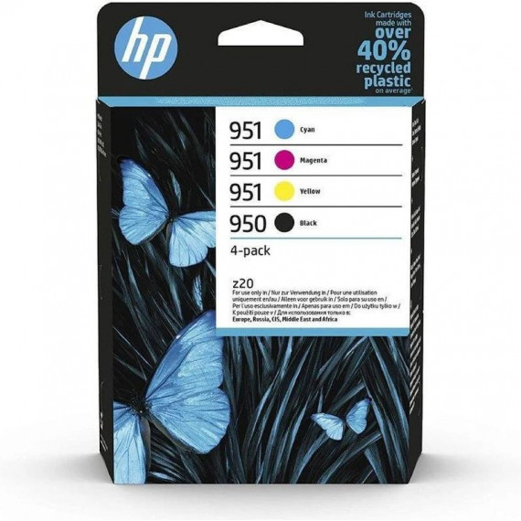 HP Cartucho de Tinta Original Value Pack Bk/c/m/y Nº 950-951