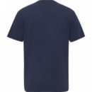 Camiseta con Logo Retro de TOMMY HILFIGER