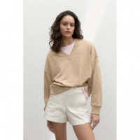 Jerséis y Sudaderas Sudadera de Mujer ECOALF Stuttgart Beige