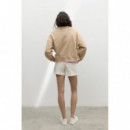 Jerséis y Sudaderas Sudadera de Mujer ECOALF Stuttgart Beige