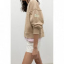 Jerséis y Sudaderas Sudadera de Mujer ECOALF Stuttgart Beige