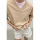 Jerséis y Sudaderas Sudadera de Mujer ECOALF Stuttgart Beige