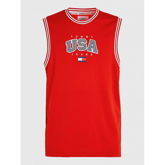 Camiseta TOMMY JEANS Usa Roja