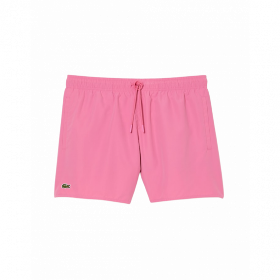 Bañadores Bañador Corto de Hombre LACOSTE Secado Rápido Rosa