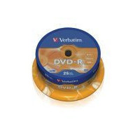 VERBATIM Dvd-r 4.7GB 16X 120MIN Bote 25