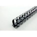 GBC Canutillo de Plastico DINA4 12MM Color Negro 100UD