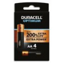 DURACELL Optimum 200 DROLR6B4 Pila Alcalina Aa LR6 Blister X4
