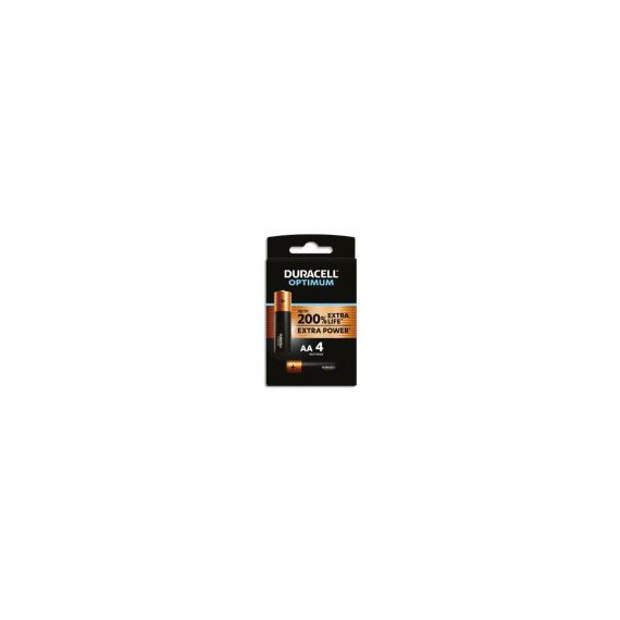 DURACELL Optimum 200 DROLR6B4 Pila Alcalina Aa LR6 Blister X4