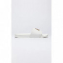 Chanclas de Estilo Pala White Premium de SIKSILK