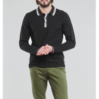 Polo GUESS Negro Manga Larga - Guanxe Atlantic Marketplace