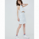 Top TOMMY JEANS Floral Celeste