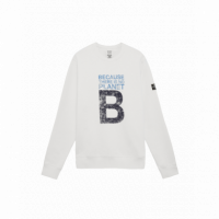 Jerséis y Sudaderas Sudadera ECOALF de Hombre Great B Blanca