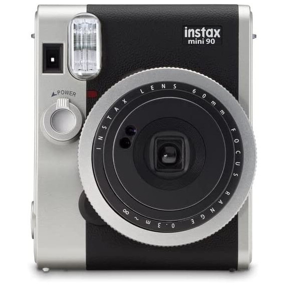 FUJIFILM Instax Mini 90 Pro Cámara Instantánea + Funda + Pack 10 Papeles