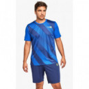Conjunto Jhayber DA23049 Glow Blue  JHAYBER PADEL