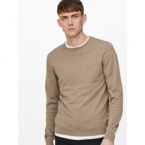 Jersey Punto Only&Sons beige