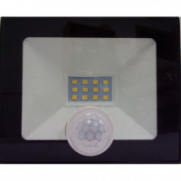 Foco Proyector Led S/movimiento-crepuscular 10W Blanco Frio
