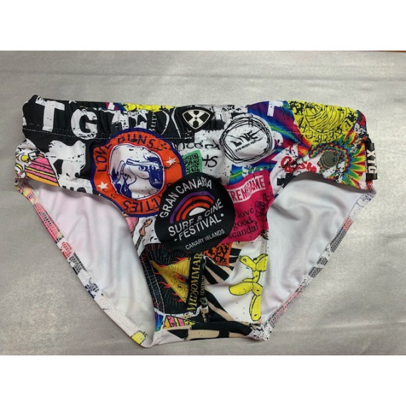 Bañador slip XTG sticker