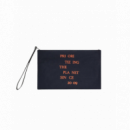 ECRU Neceseres Bolso de Mano Ecoalf New Lupita Deep Navy