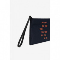 ECRU Trousse de toilette Ecoalf New Lupita Deep Navy Hand Bag