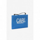 ECRU Neceseres Bolso de Mano Ecoalf New Lupita French Blue