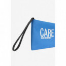 ECRU Neceseres Bolso de Mano Ecoalf New Lupita French Blue