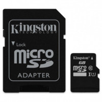 Memoria Micro Sd 256GB KINGSTON Xc C10 + Adaptador Sd