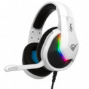 Auricular + Microfone PHOENIX X-io Gaming Rgb Branco