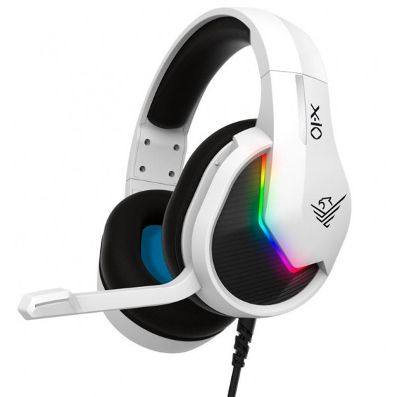 Auricular + Microfone PHOENIX X-io Gaming Rgb Branco
