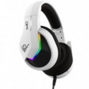 Auricular + Microfone PHOENIX X-io Gaming Rgb Branco