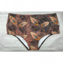 Bañador XTG estampado marrón