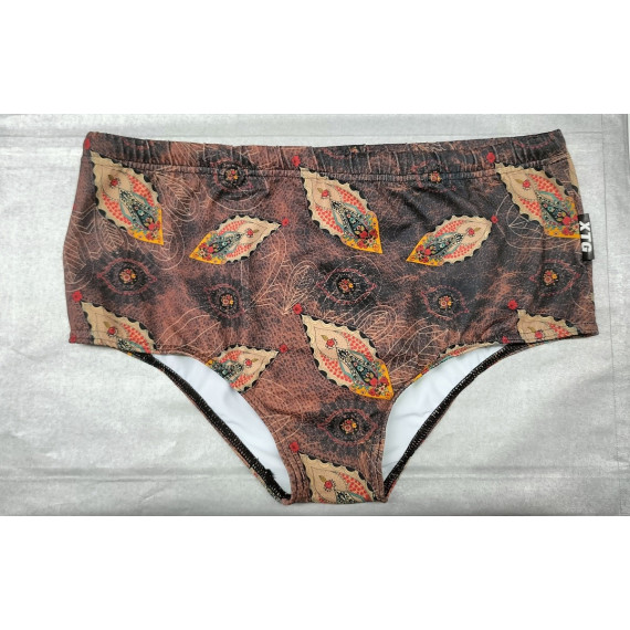 Bañador XTG estampado marrón