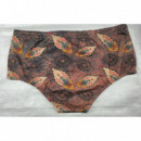 Bañador XTG estampado marrón