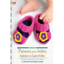 Patucos para Bebés Tejidos a Ganchillo