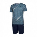 Conjunto Jhayber DA23054 Ray Grey  JHAYBER PADEL
