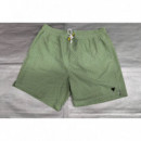 Bañador GUESS Geométrico Verde