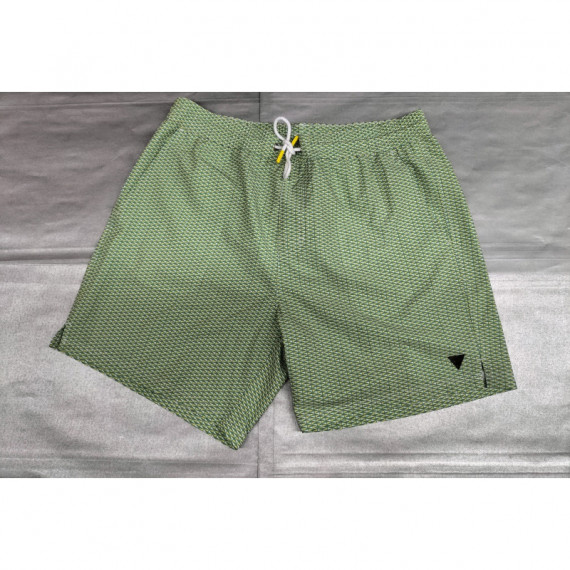 Bañador GUESS Geométrico Verde