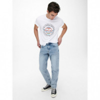 Jeans Only&Sons azul claro - Guanxe Atlantic Marketplace