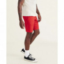 Bermudas Bermuda DOCKERS Supreme Flex Modern Cherry Bomb Red