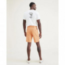 Bermudas Bermuda DOCKERS Supreme Flex Modern Cherry Dusted Clay Orange