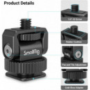 SMALLRIG Mini Cold Shoe To 1/4"-20 Screw Adapter 3577