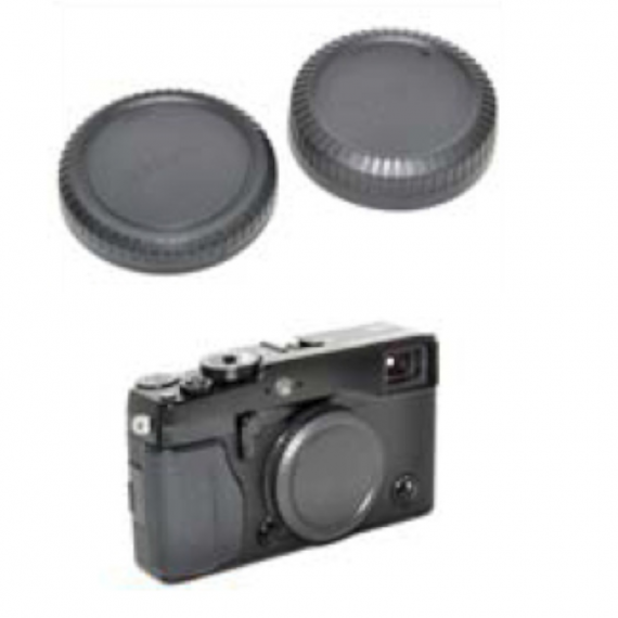 Lente CARUBA e tampa do corpo para Fuji X-mount LB-FU1