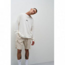 Pantalones Bermuda !SOLID Cargo Ferris Oatmeal