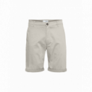 Bermudas Bermuda !SOLID Rockcliffe Silver Lining