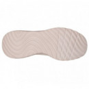 Zapatillas Mujer SKECHERS Color Nude