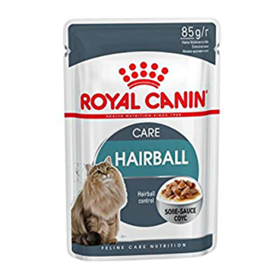 ROYAL CANIN Gato Adulto Hairball Care Salsa Pouch 85 Gr